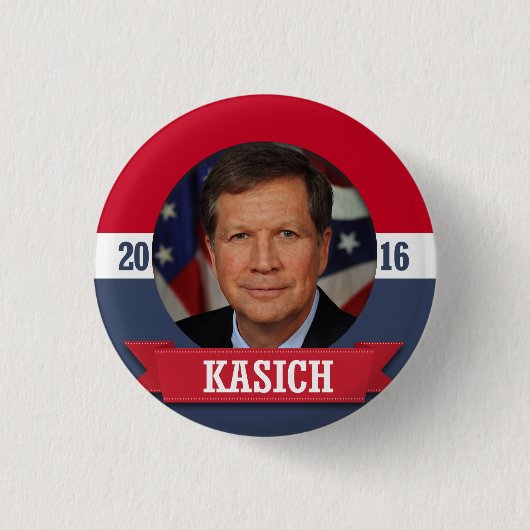 JOHN KASICH 2016 BUTTON (Vorderseite)