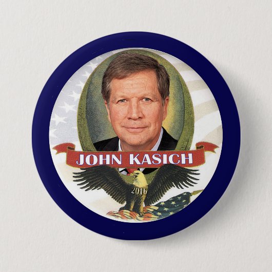 John Kasich 2016 Button (Vorderseite)