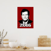 JOHN KASICH 2016 KANDIDAT POSTER (Küche)