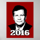 JOHN KASICH 2016 KANDIDAT POSTER (Vorne)