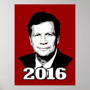 JOHN KASICH 2016 KANDIDAT POSTER