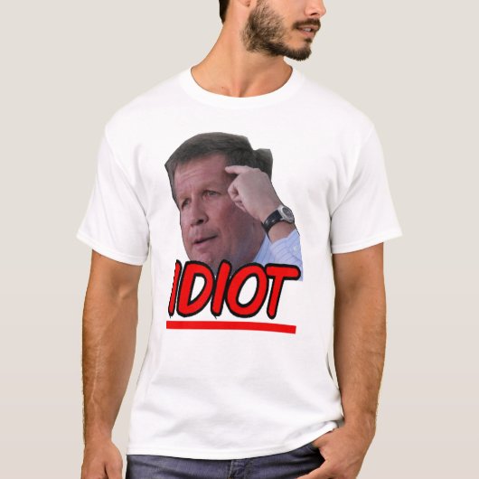 John Kasich - Idiot-Ohio-Gouverneur T-Shirt (Vorderseite)