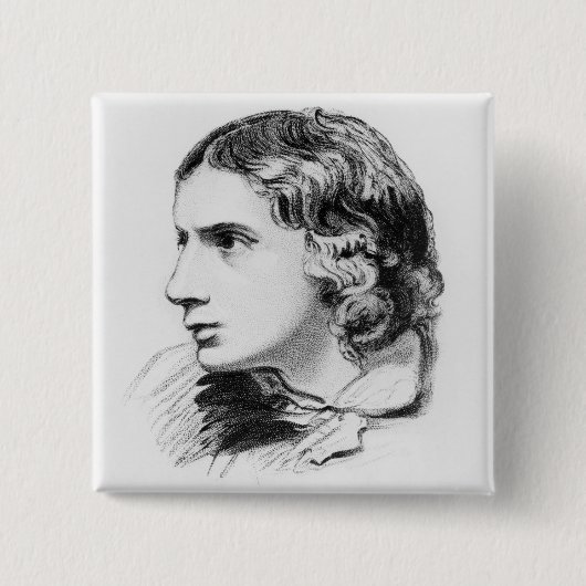 John Keats Button (Vorderseite)