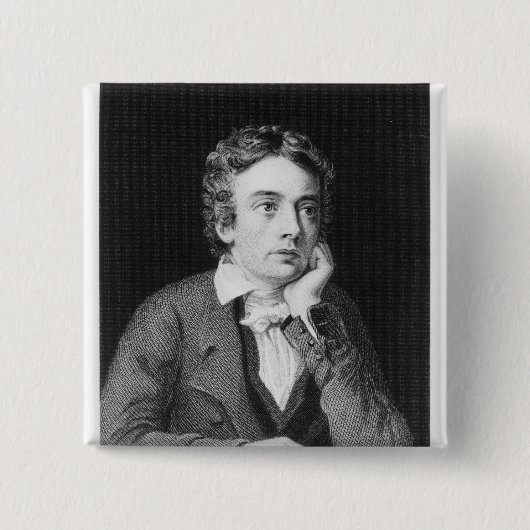 John Keats Button (Vorderseite)