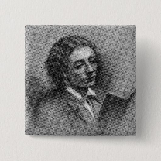 John Keats Button (Vorderseite)