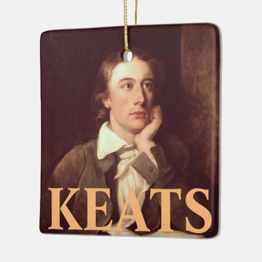 John Keats Keramikornament (Links)
