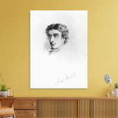 John Keats Leinwanddruck (Insitu (Wohnzimmer))