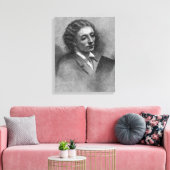 John Keats Leinwanddruck (Insitu (Wohnzimmer))
