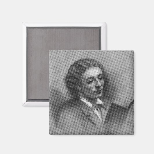 John Keats Magnet (Vorderseite/Rückseite)