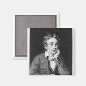 John Keats Magnet (Vorderseite/Rückseite)