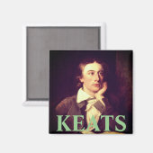 John Keats Magnet (Vorderseite/Rückseite)