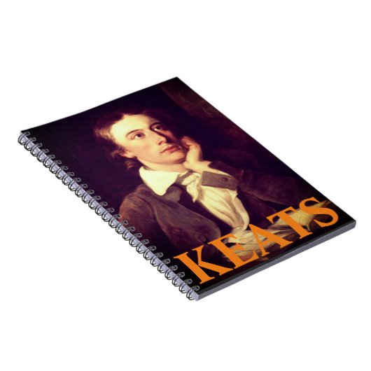 John Keats Notizblock (Rechte Seite)