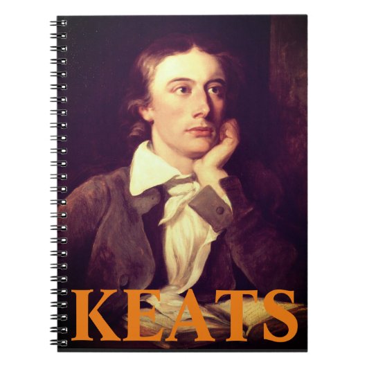John Keats Notizblock (Vorderseite)