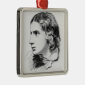 John Keats Ornament Aus Metall (Rechts)