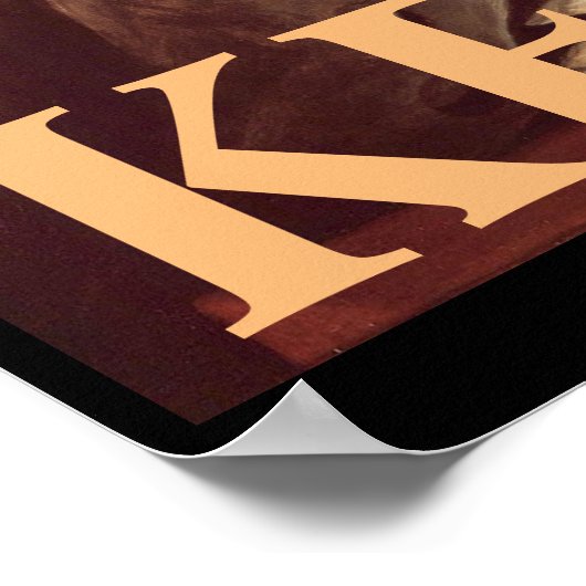 John Keats Poster (Ecke)