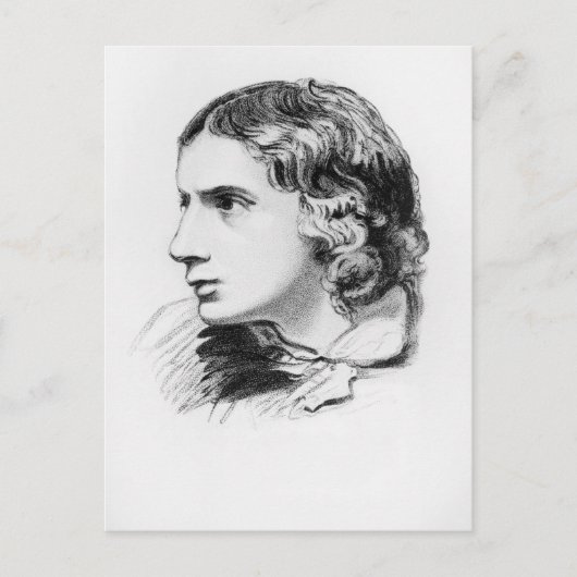 John Keats Postkarte (Vorderseite)