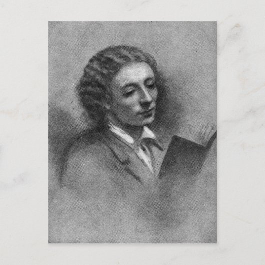 John Keats Postkarte (Vorderseite)