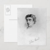 John Keats Postkarte (Vorne/Hinten)