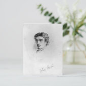 John Keats Postkarte (Stehend Vorderseite)