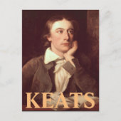 John Keats Postkarte (Vorderseite)
