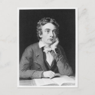 John Keats Postkarte