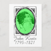 John Keats Postkarte (Vorderseite)