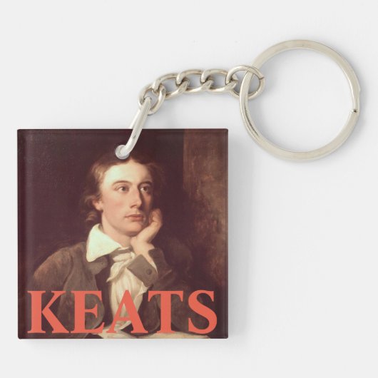 John Keats Schlüsselanhänger (Rückseite)
