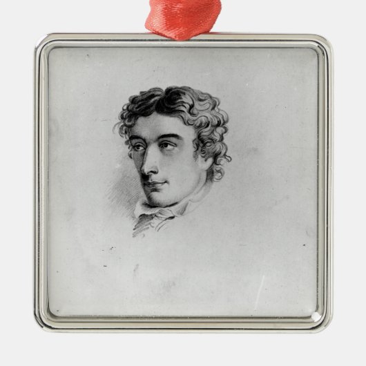 John Keats Silbernes Ornament (Vorne)