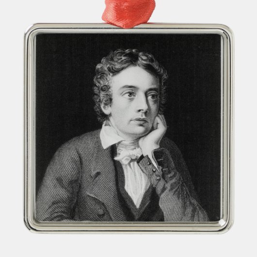 John Keats Silbernes Ornament (Vorne)