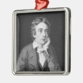 John Keats Silbernes Ornament (Links)
