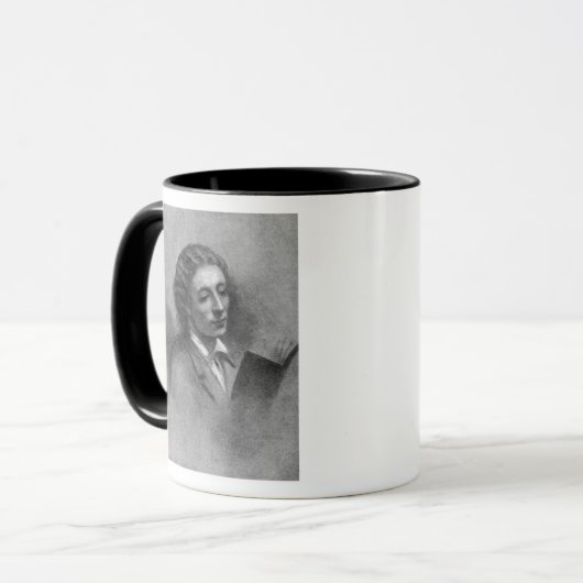 John Keats Tasse (Vorderseite Links)
