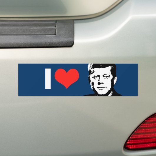 John Kennedy 2012 Autoaufkleber (Auf Auto)
