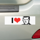 John Kennedy Autoaufkleber (Auf Auto)