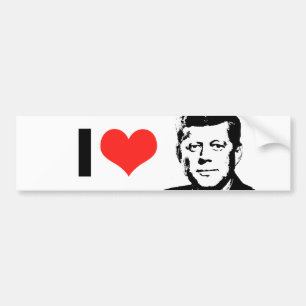 John Kennedy Autoaufkleber