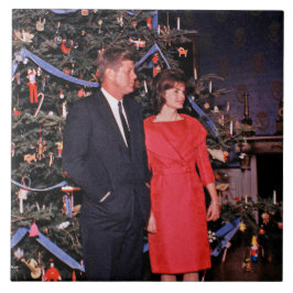 John Kennedy & Jacqueline, Präsident der Weihnacht Fliese