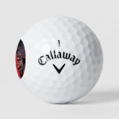 John Kennedy & Jacqueline, Präsident der Weihnacht Golfball (Logo)