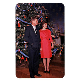 John Kennedy & Jacqueline, Präsident der Weihnacht Magnet