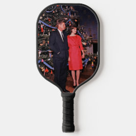 John Kennedy & Jacqueline, Präsident der Weihnacht Pickleball Schläger