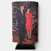 John Kennedy & Jacqueline, Präsident der Weihnacht Selters Dosenkühler (Vorderseite)