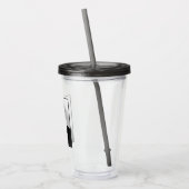 John Kennedy Portrait des Präsidenten der USA Acryltrinkbecher (Links)