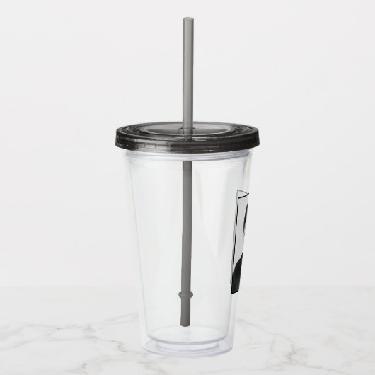 John Kennedy Portrait des Präsidenten der USA Acryltrinkbecher (Rechts)