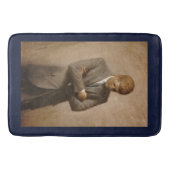 John Kennedy Portrait des Präsidenten der USA Badematte (Vorderseite)