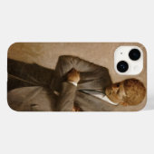 John Kennedy Portrait des Präsidenten der USA Case-Mate iPhone Hülle (Rückseite (Horizontal))