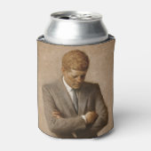John Kennedy Portrait des Präsidenten der USA Dosenkühler (Kanne Vorderseite)