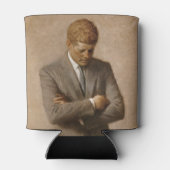 John Kennedy Portrait des Präsidenten der USA Dosenkühler (Rückseite)