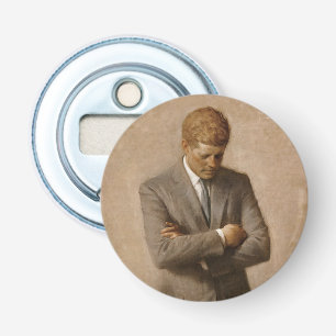 John Kennedy Portrait des Präsidenten der USA Flaschenöffner