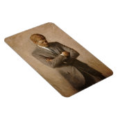 John Kennedy Portrait des Präsidenten der USA Magnet (Rechte Seite)