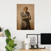 John Kennedy Portrait des Präsidenten der USA Poster (Heimbüro)