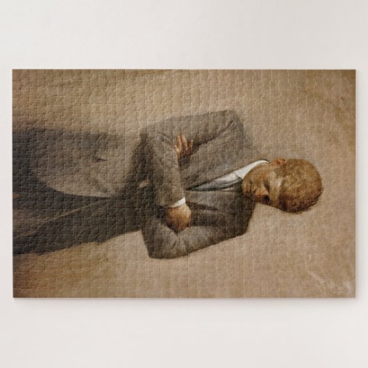 John Kennedy Portrait des Präsidenten der USA Puzzle (Horizontal)