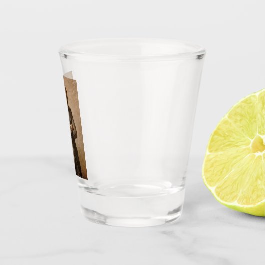 John Kennedy Portrait des Präsidenten der USA Schnapsglas (Rechts)